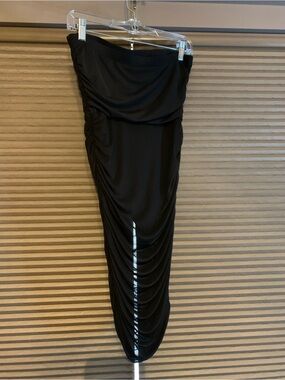 knee length dresses for ladies Anastasia Maxi Dress White main image 1